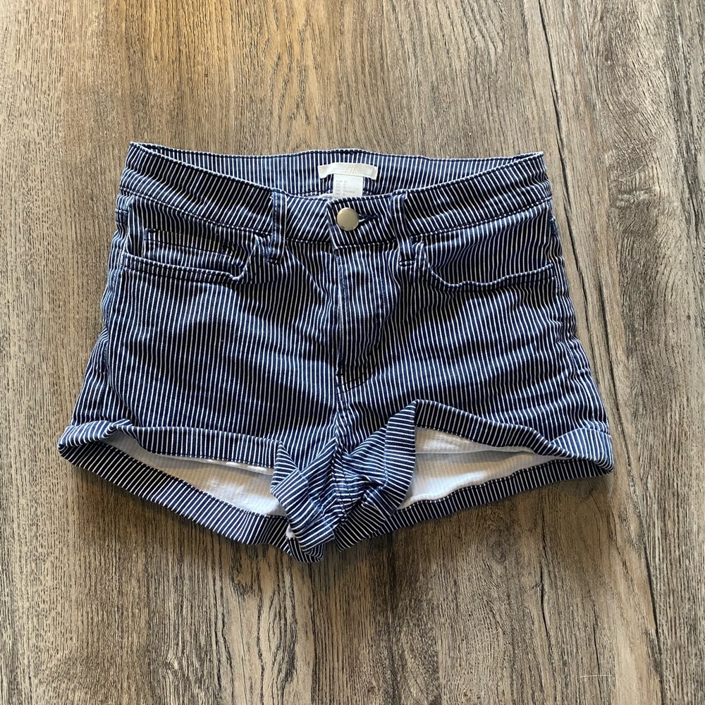 H&M Striped Shorts